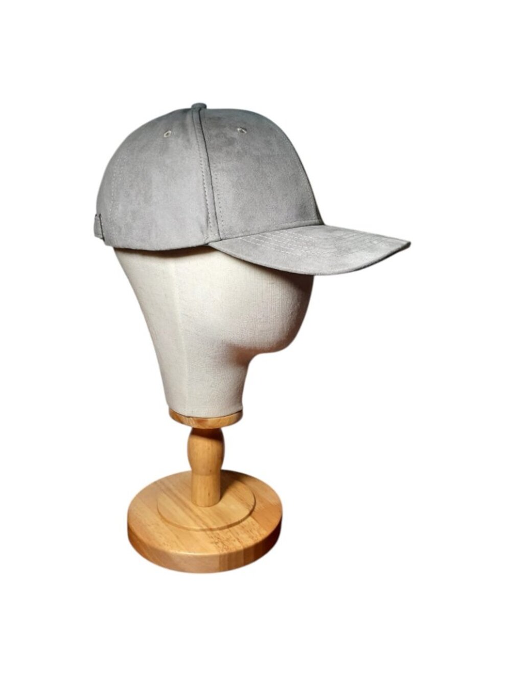 PX Gray Suede Hat Cap Mens OS Adjustable Strapback Polyester Father Gift Idea